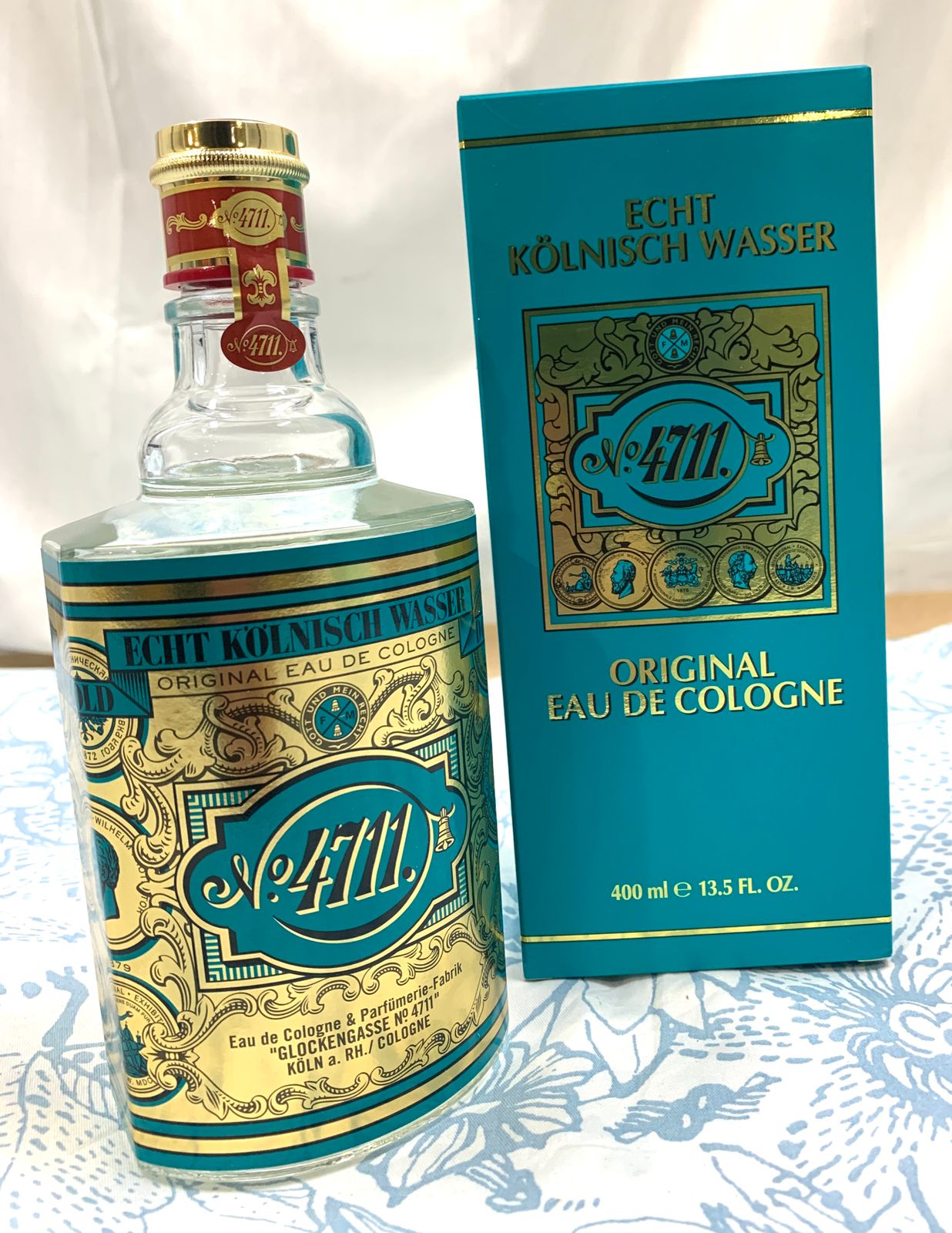 【開封済・未使用品】【ビン系】柳屋本店 4711 オーデコロン 400ml