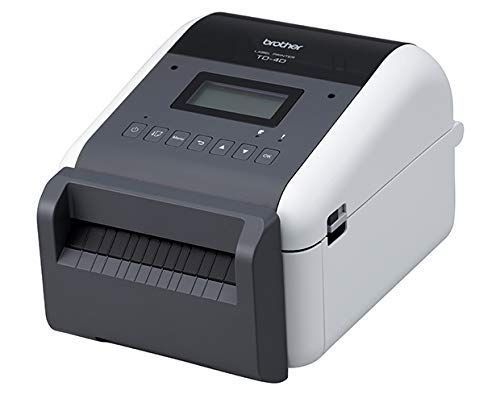 ブラザー TD 4インチラベル幅 モノクロ 感熱ラベルプリンター 300 dpi USB 有線LAN Wi Fi Bluetooth RS 232 C USBホスト