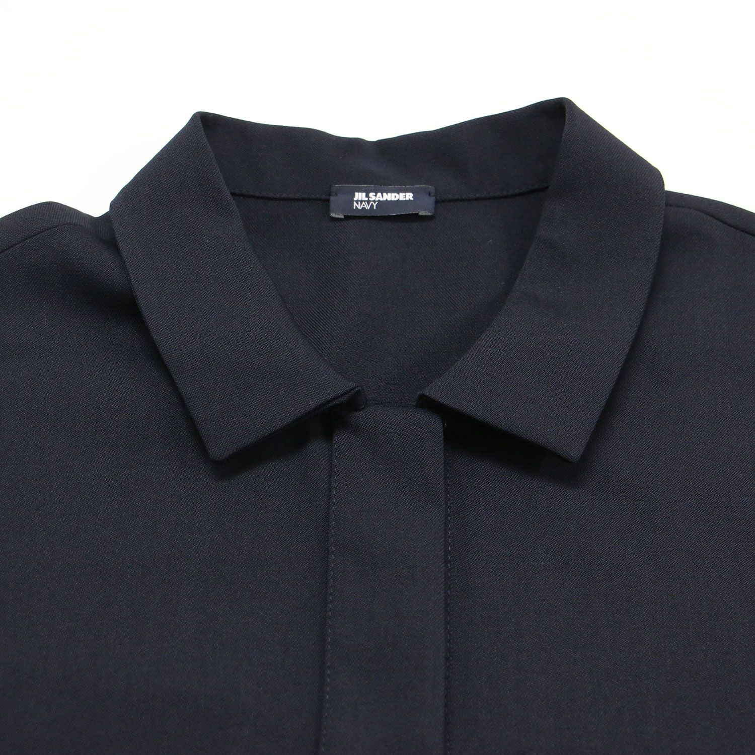 JIL SANDER NAVY ジルサンダー ネイビー ワンピース ネイビー 紺