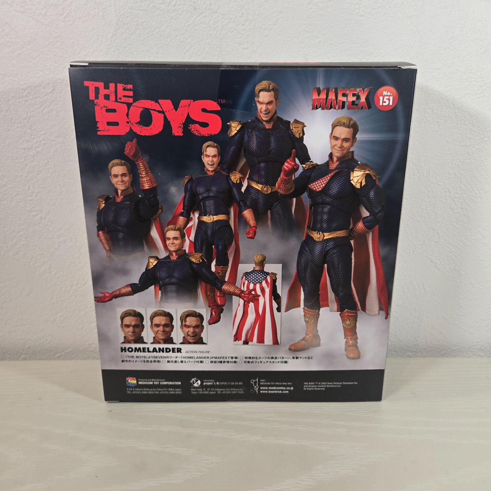 新品未開封】MAFEX 151 THE BOYS ホームランダー フィギュア - メルカリ