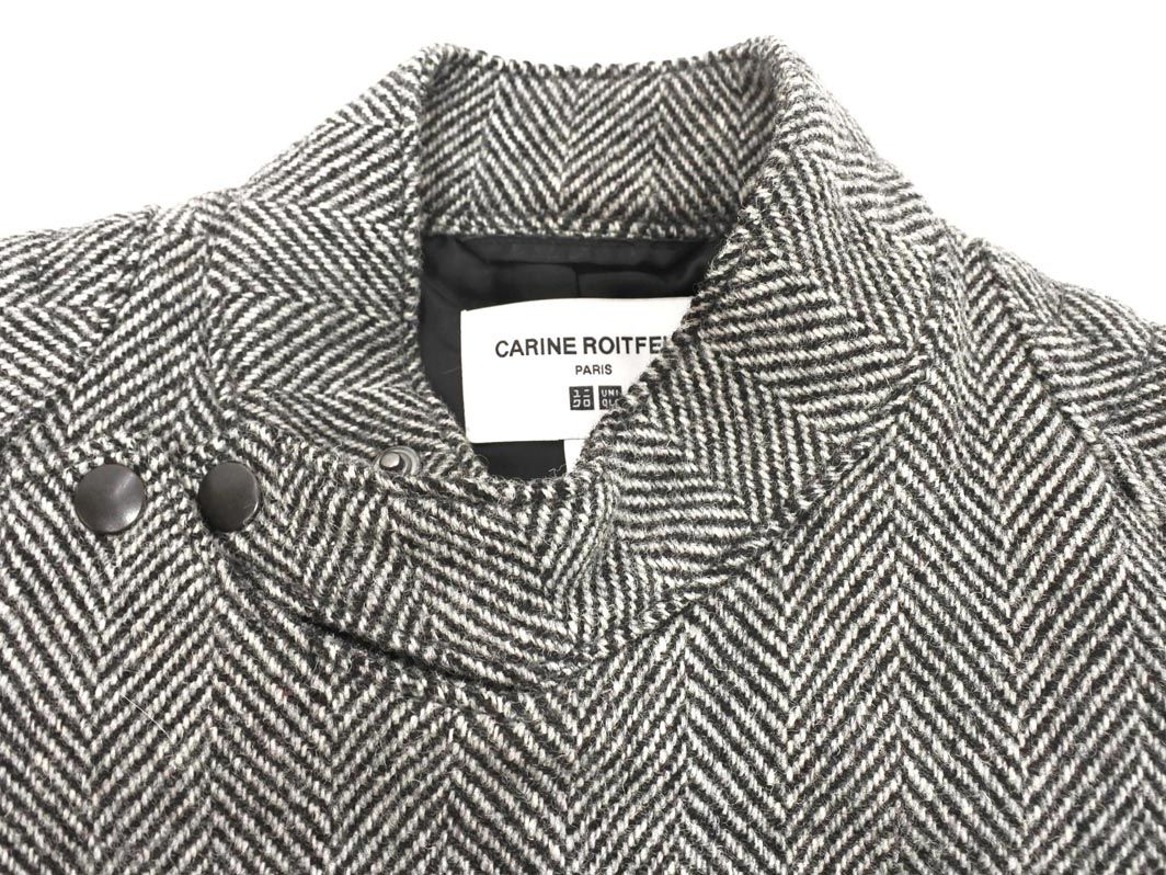 UNIQLO ユニクロ CARINE ROITFELD カリーヌ ロワトフェルド ウール混