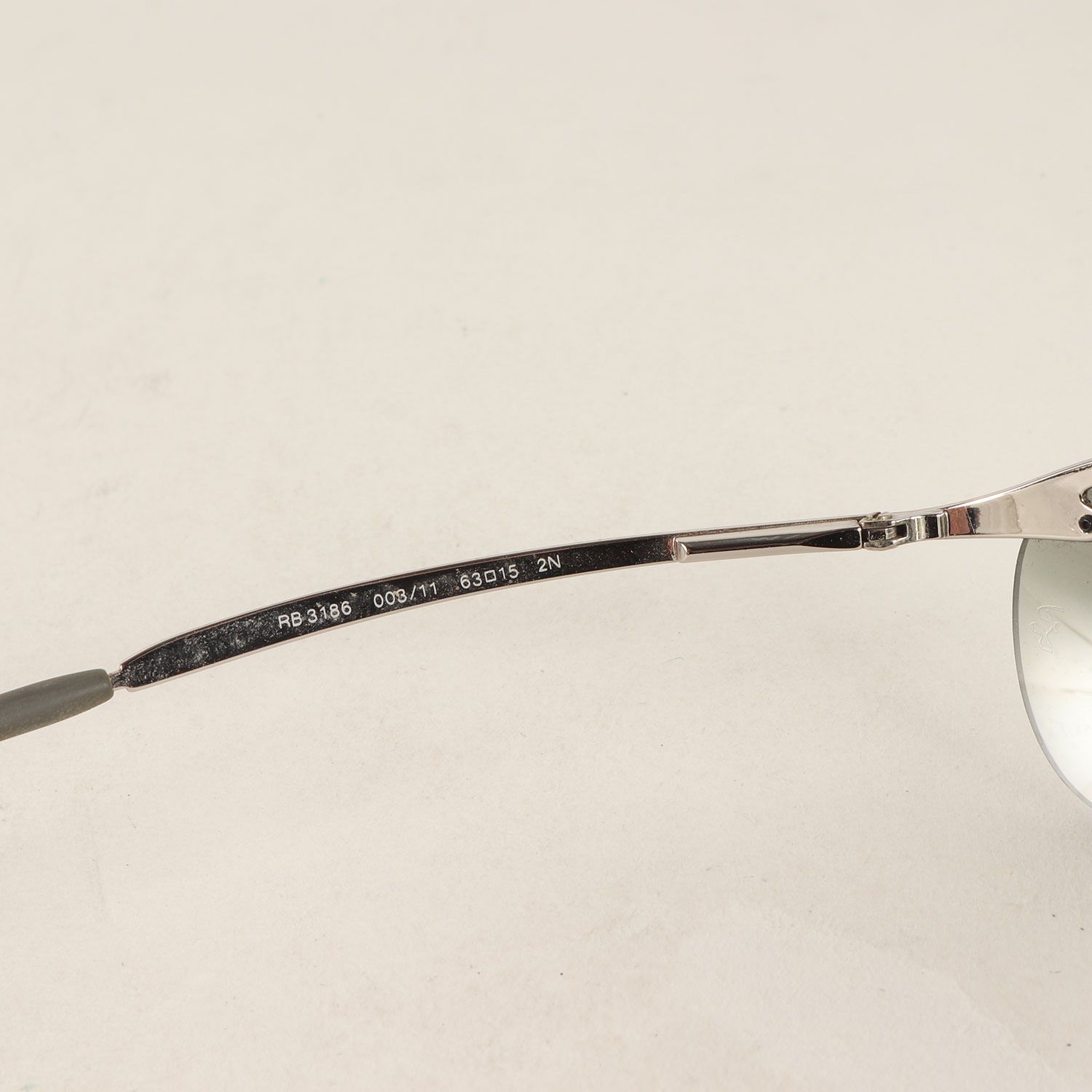 Ray Ban レイバン サングラス | メタル ナイロール サングラス (RB3186