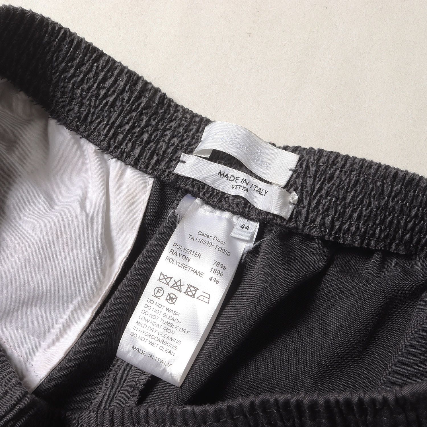 美品】Cellar Door セラー ドアー パンツ グレー サイズ:44