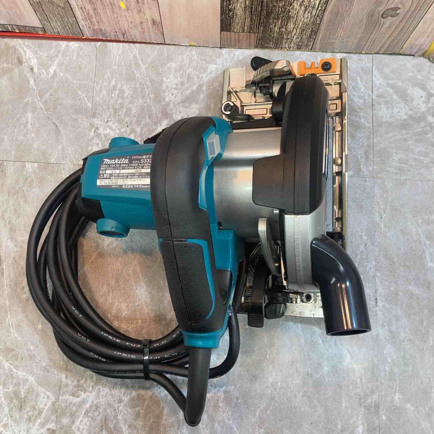  品 マキタ makita 147 mm 電子マルノコ 5332 C 本体のみ マルノコ 切断工具 切断機