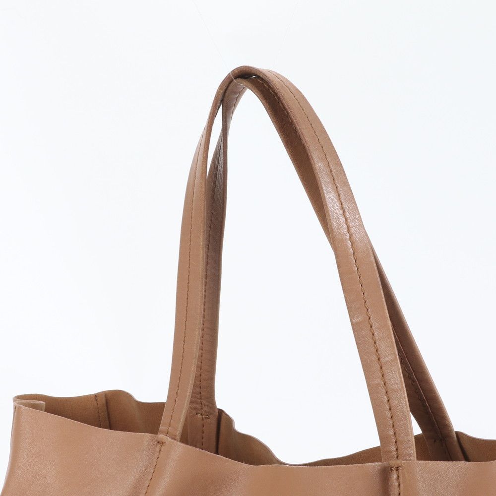 美品 セリーヌ ホリゾンタル カバ 166113 レザー トート バッグ 肩掛け