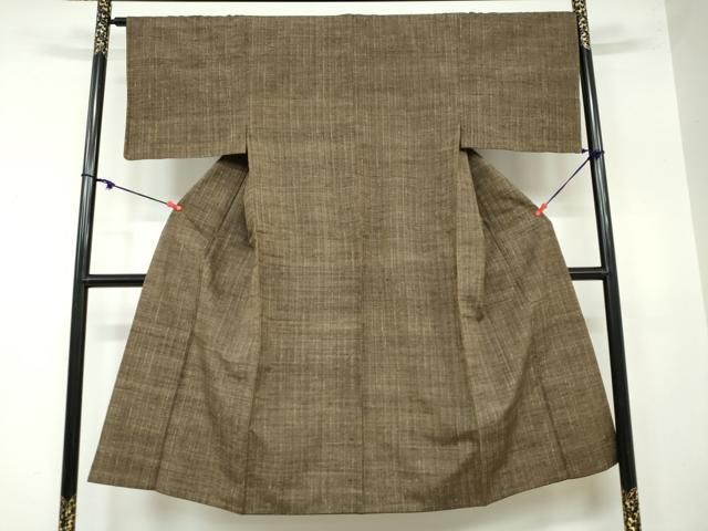 平和屋着物 男性 紬 霞文 正絹 ud