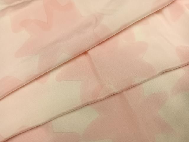  平和屋着物●長襦袢 単衣 花尽くし 正絹 ph 長襦袢 長襦袢 半襦袢