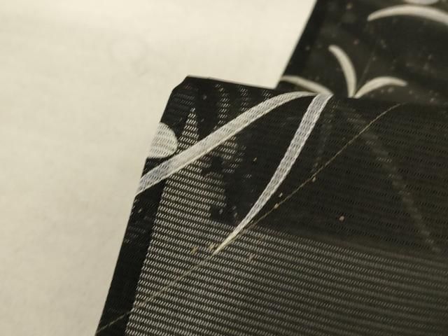 平和屋着物＊夏物 小紋 絽 萩文 金彩 洗える着物 AABC9363jd - メルカリ