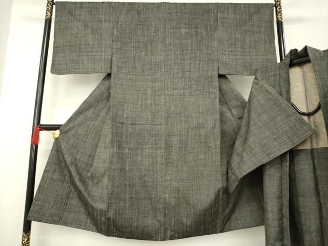 平和屋着物●男性　紬　アンサンブル　霞文　正絹　逸品　AABC9260ck 平和屋着物○男性 紬 アンサンブル 霞文 正絹 逸品 AABC9260ck - メルカリ