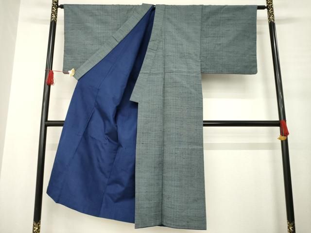 平和屋着物 男性 紬 アンサンブル 網代織 正絹 ck