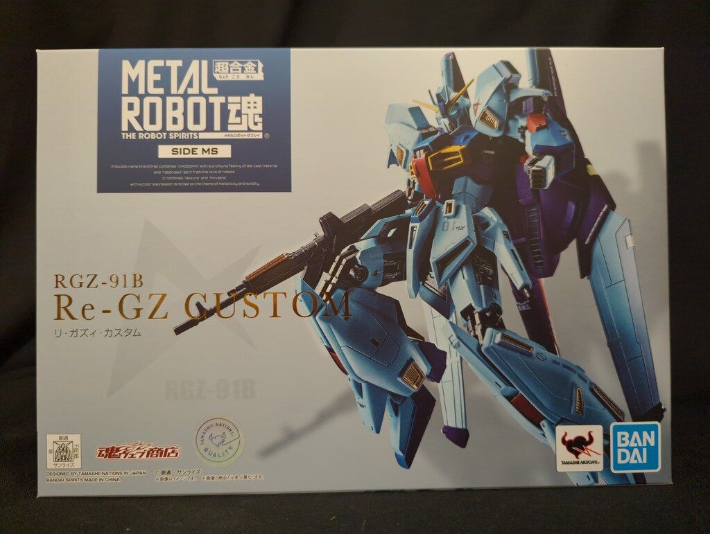 BANDAI SPIRITS METAL ROBOT魂 SIDE MS 機動戦士ガンダム 逆襲のシャア MSV リ ガズィ カスタム