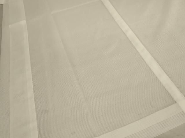  平和屋着物＊夏物 長襦袢 絽 白色 洗える着物 jd 長襦袢 長襦袢 半襦袢