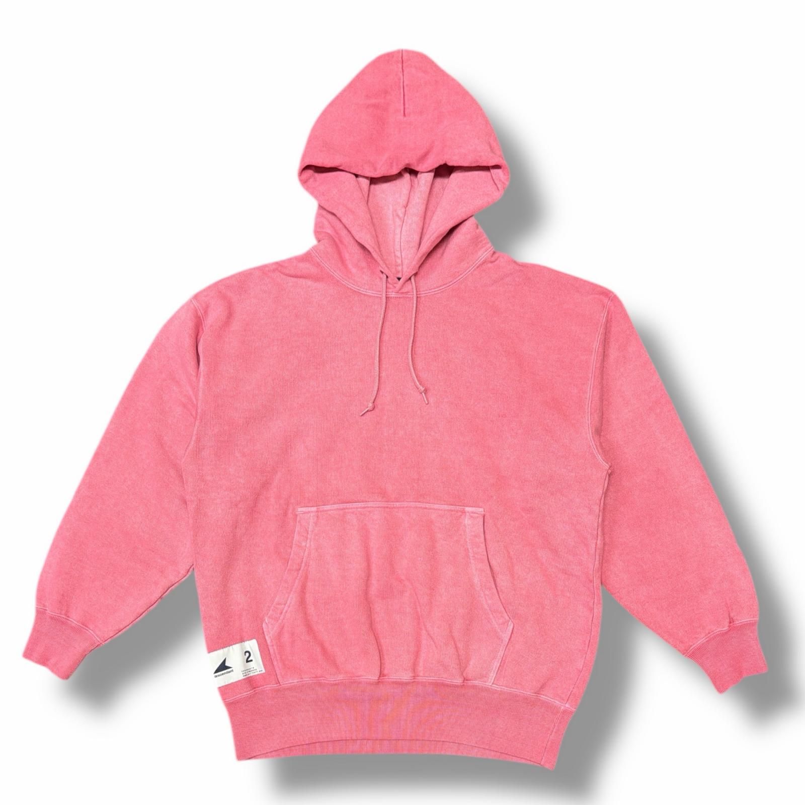参考上代39600円 DESCENDANT 25AW CACHALOT HOODY PIGMENT DYE 