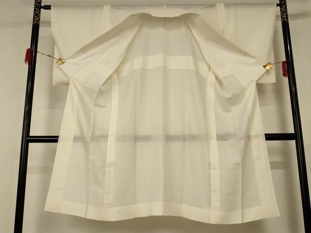 平和屋着物＊夏物 長襦袢 絽 鳥の子色 正絹 jd