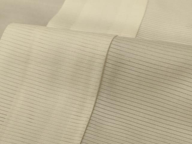  平和屋着物＊夏物 長襦袢 絽 鳥の子色 正絹 jd 長襦袢 長襦袢 半襦袢