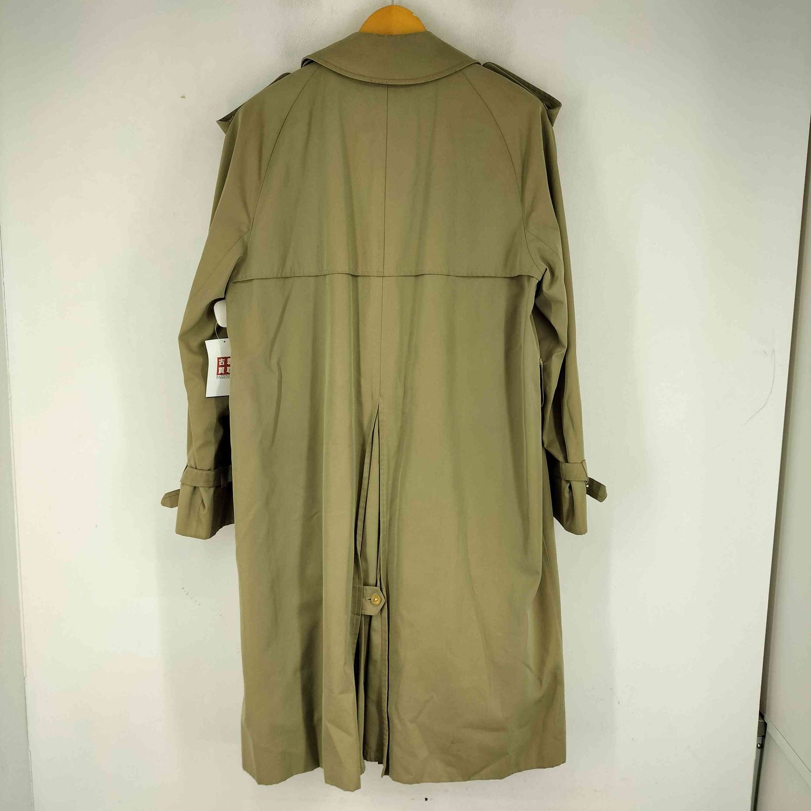 アクアスキュータム AQUASCUTUM 80s トレンチコート メンズ 表記無