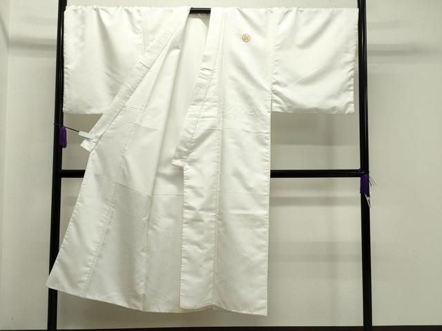 平和屋着物 男性 色紋付 羽織セット 毘沙門亀甲地紋 キングサイズ 洗える着物 gh