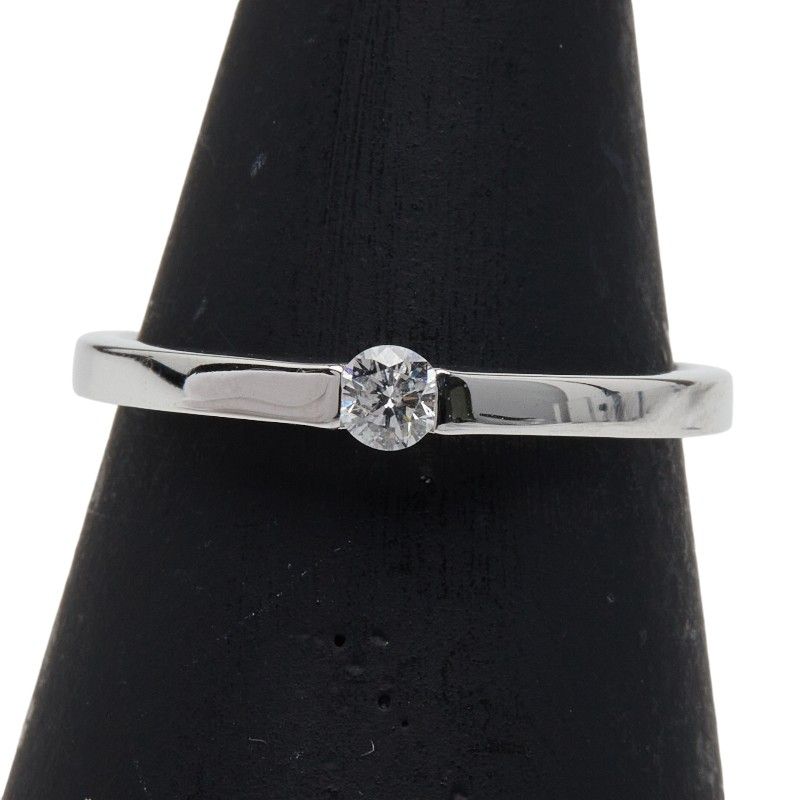 1 P リング 指輪 K 18 WG ホワイトゴールド レディース 1-0245497