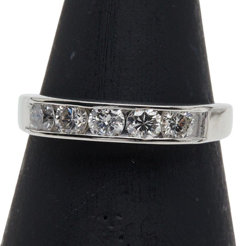 一文字リング 指輪 Pt 900 プラチナ レディース 1-0245724