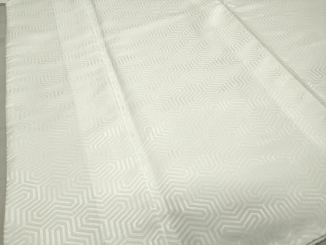 平和屋着物○男性 色紋付 羽織セット 毘沙門亀甲地紋 洗える着物