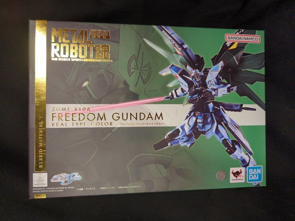 BANDAISPIRITS METAL ROBOT魂 機動戦士ガンダムSEED DESTINY フリーダムガンダム リアルタイプ