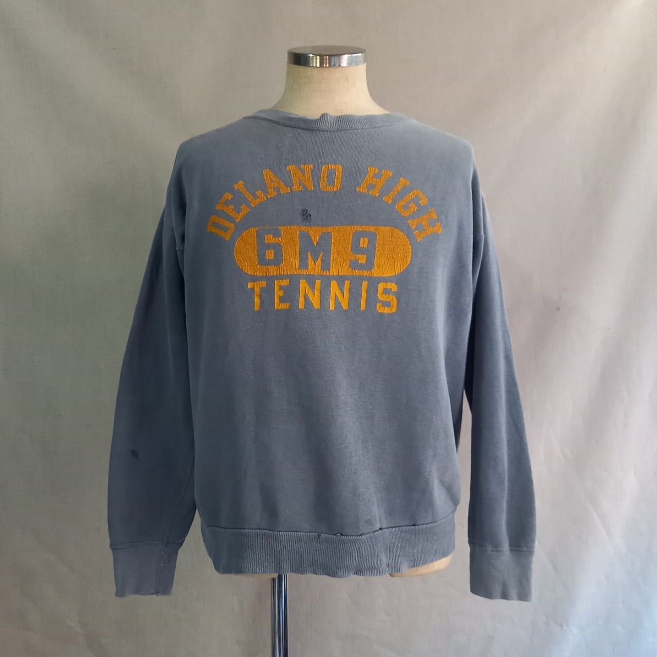 Lサイズ位】60s ヴィンテージ スウェット DELANO HIGH TENNIS 