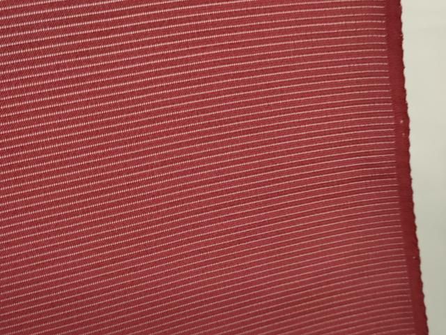 平和屋着物＊夏物　中国三大刺繍　汕頭刺繍　付下げ　反物　着尺　絽　堅牢染　正倉院花　臙脂色　逸品　未使用　DAAV8288zzz 平和屋着物＊夏物 中国三大刺繍 汕頭刺繍 付下げ 反物 着尺 絽 堅牢染