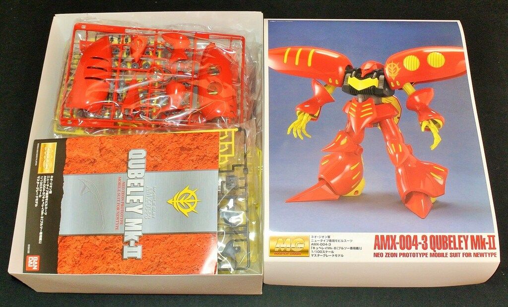 バンダイ MG ガンダムZZ キュベレイMK II プルツー 1 100