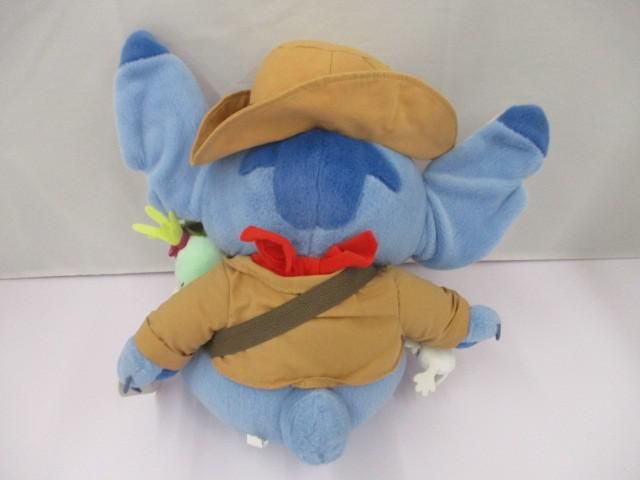 中古品 ディズニー スティッチ トレジャーハント ぬいぐるみ 探検家
