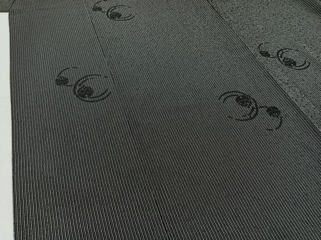 平和屋着物▽上質な小紋　単衣　鈴　黒地　正絹　逸品　AABD6056jh 平和屋着物▽上質な小紋 単衣 鈴 黒地 正絹 逸品 AABD6056jh - メルカリ