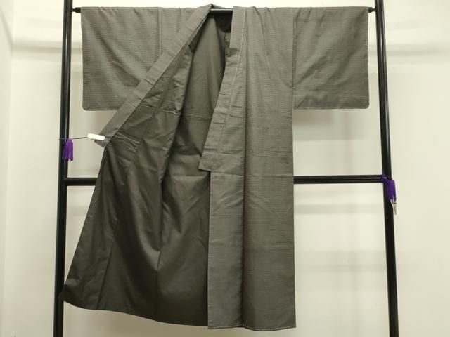 平和屋着物 男性 本場大島紬 アンサンブル 長襦袢セット 100亀甲 総詰め 正絹 gh