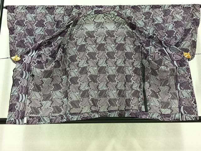 平和屋着物▽道行コート スリーシーズン 春夏秋 塵除け 南天文 jh