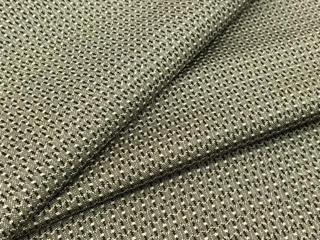 平和屋着物▽男性 本場大島紬 単衣 亀甲柄 正絹 jh