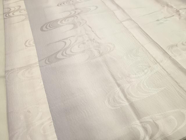 平和屋着物○長襦袢 無双仕立て 流水地紋 暈し染め 正絹 逸品 CABA1503gh