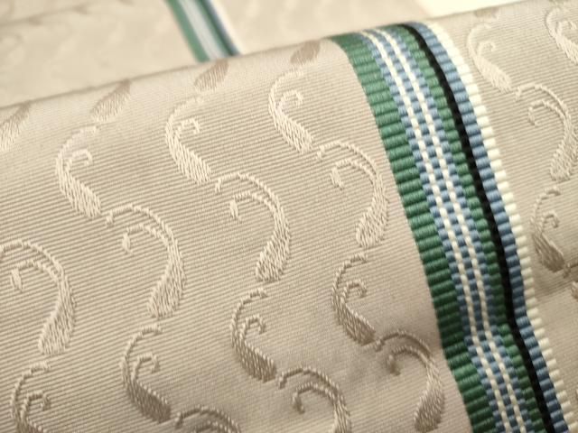 平和屋着物●八寸名古屋帯　すくい織　抽象文様　正絹　逸品　DABE1299op 平和屋着物○八寸名古屋帯 すくい織 抽象文様 正絹 逸品 DABE1299opの