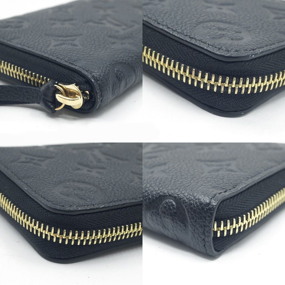  栄 ルイヴィトン M 60171 ポルトフォイユ クレマンス ウォレット ノワール ブラック ゴールド金具 長財布 箱 長財布 財布 ケース 小物入れ
