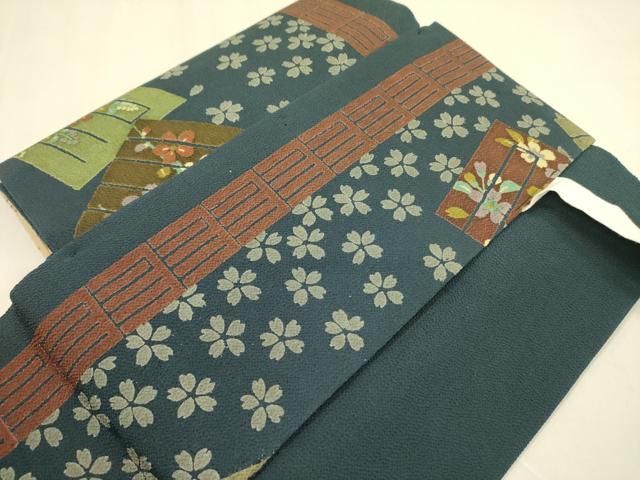 型染 源氏香花文