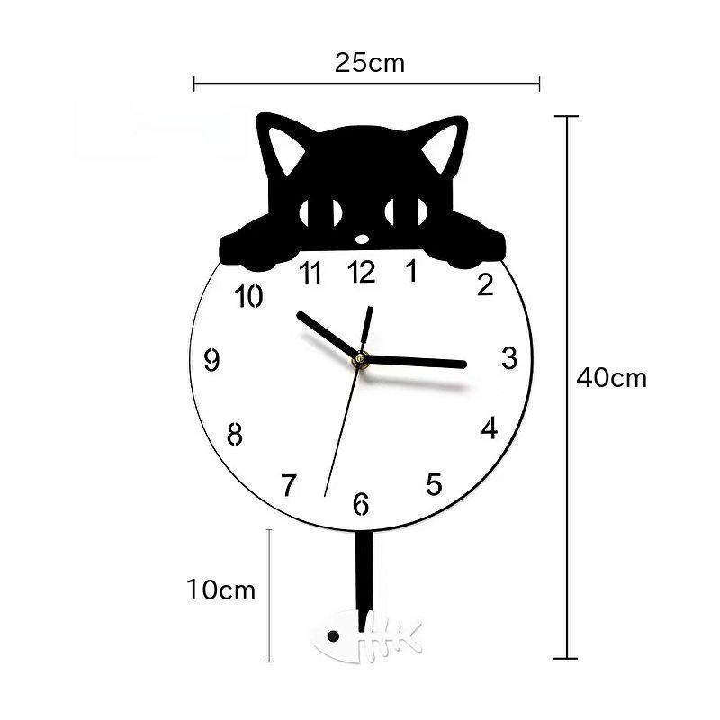 壁掛け時計 ウォールクロック アナログ ラウンド 振り子時計 スイング