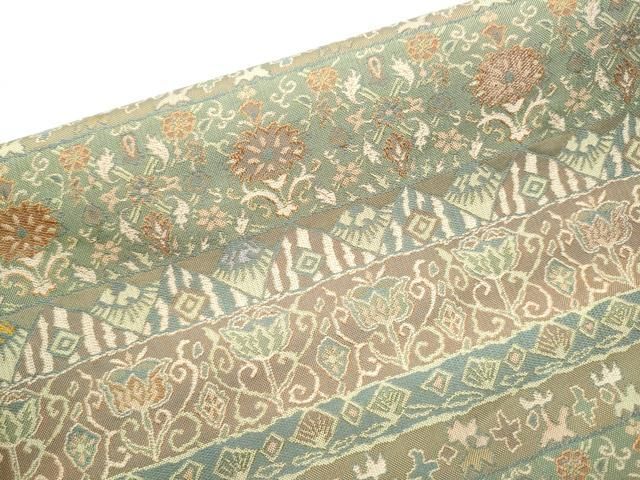 唐織 横段更紗花文