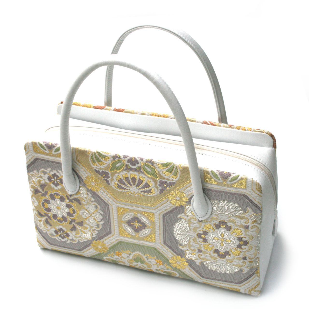 新品 西陣織 正絹 利休バッグ 手提げ バッグ 結婚式 パーティー 入学式