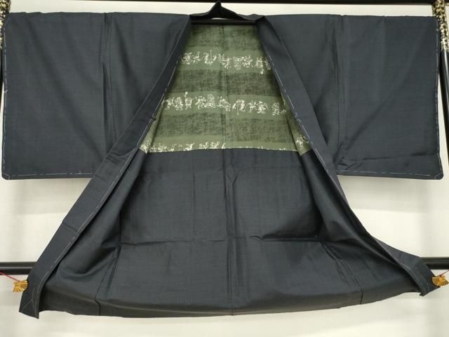 平和屋着物 男性 紬 長羽織 絣文様 綿 AAAN9594bw(一般)｜売買された