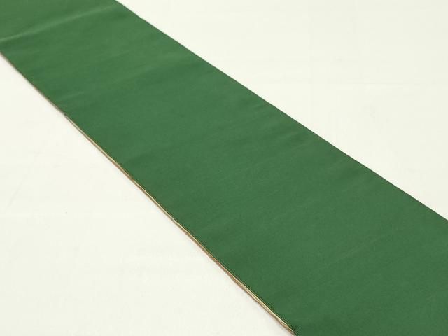 深緑色 正絹