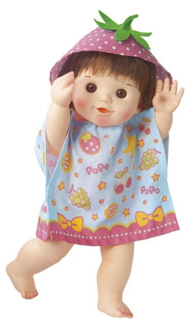 お風呂も一緒ぽぽちゃん フードタオルつき