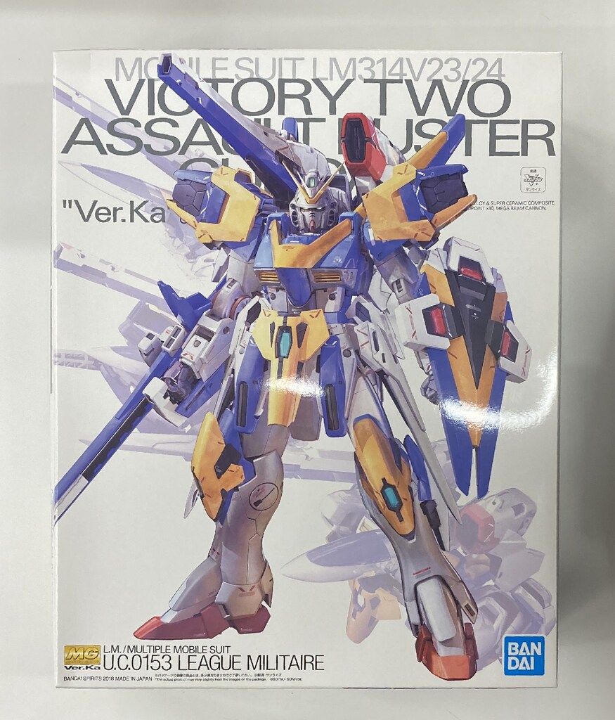 バンダイ MG V 2アサルトバスターガンダム Ver.Ka 1|100