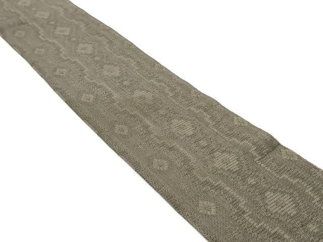 平和屋着物 男性 両面 角帯 綴義尚 いちご錦 正絹 ob