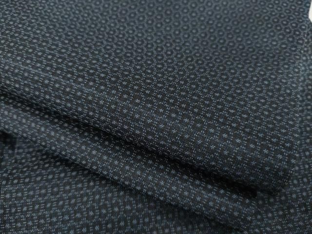 平和屋着物 男性 紬 亀甲絣 正絹 ck