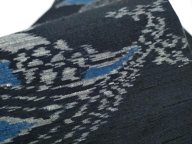  平和屋着物 九寸名古屋帯 紬地 飛鳥文 正絹 hy 名古屋帯 帯