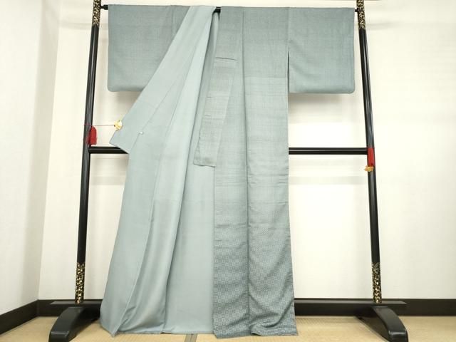 平和屋着物○京都染織メーカー・貴久樹謹製 野蚕糸 ナチュラルタッサー