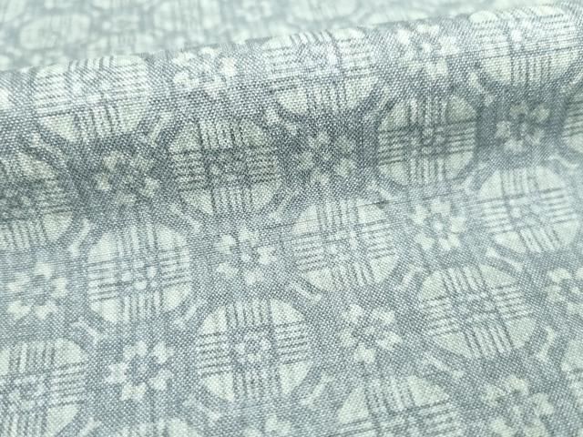 平和屋着物○京都染織メーカー・貴久樹謹製 野蚕糸 ナチュラルタッサー