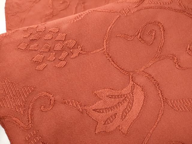 八寸名古屋帯 葡萄蔦の葉文